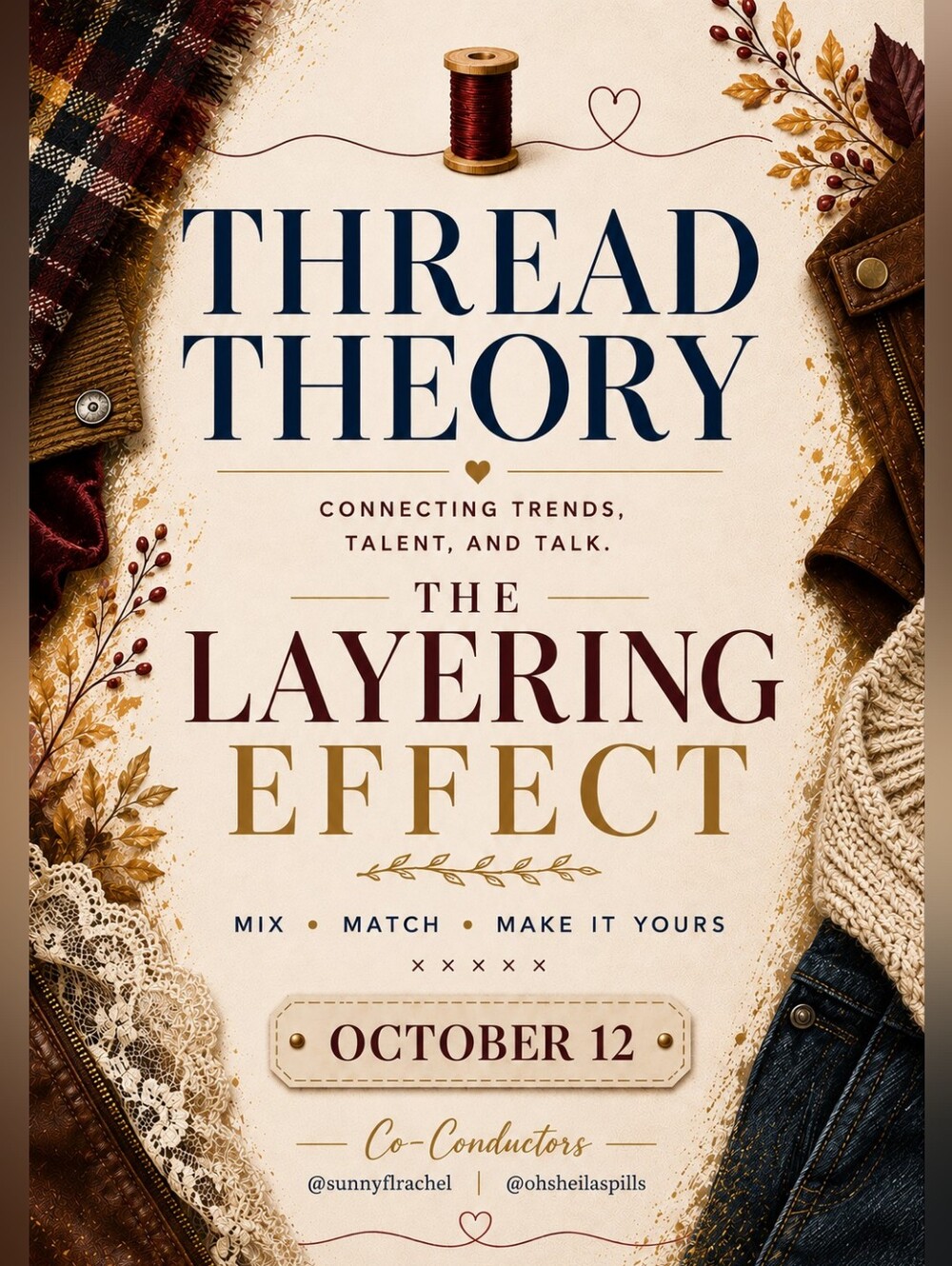 Thread Theory Train {Connecting Trends, Talent, and Talk} - Picture 3 of 3